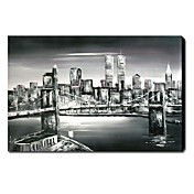Mão paisagem Pintura a óleo pintado 1211-LS0098