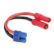 10CM Turnigy HXT 4MM Male to EC3 Style Female Connector / Adapter - 14awg Wire