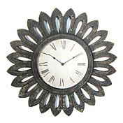 24 "Antiek Stijl Wall Clock in Metal 8238005