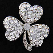 Patrón Clover Alloy Brooch