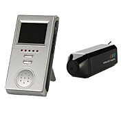 2.5 "TFT LCD 아기 모니터 2.4 기가 헤르츠 고출력 4 채널 수신기