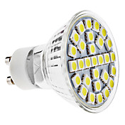 GU10 5W 29x5050 SMD 400-6000-6500K 450lm Ampoule Natural White Spot LED (110-240V)