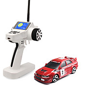 Mini-Z Firelap 1/28 4WD RC Mitsubshi EVO con 2.4G transmisor pantalla a color