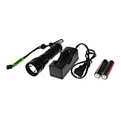 UniqueFire UF-DT2 5-Mode do Cree XM-L U2 Set lanterna LED (1x18650)