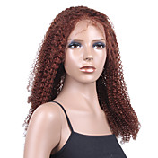 Nuovo Colla-meno Cap Con Combs Jerry Ricci 20 "Auburn indiani di 100% parrucca del merletto Remy