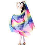 Velos de rendimiento Baile de seda de colores para las señoras