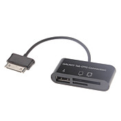 All-in-1 USB 2.0 Sync Adapter with SD/MMC/MicroSD Card Reader for Samsung Galaxy Tab
