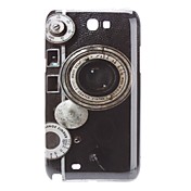 Retro Design Radio Pattern Hard Case for Samsung Galaxy Note 2 N7100