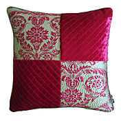 clássico jacquard patchwork fronha decorativo