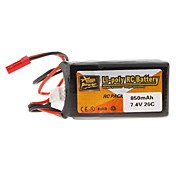 850mAh 7.4V 20C Lipo Akku für RC-Modell