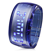 Armbånd Design blå LED Armbånds Ur - Mørke blå