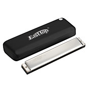EASTTOP - (T2409) 24 Holes Bariton Harmonica with Leather Box