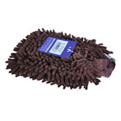 Car Chenille Glove (Royal Blue, Brown lados dobles)
