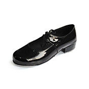 Patent Leather Upper Tap Dance Shoes for Women/Kids Tap Included (More Colors)