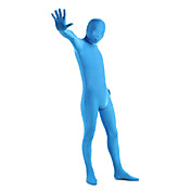 Unisex Azul Lycra Zentai traje de cuerpo completo