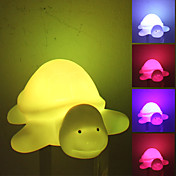 Bella Tartaruga stile colorato luce LED Lampada Notte (3xLR44)