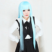 cosplay peluca inspirada en el baloncesto que juega Kuroko versión femenina. Kuroko tetsuya