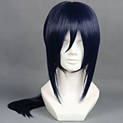 cosplay parrucca ispirata k kuroh yatogami lungo nero