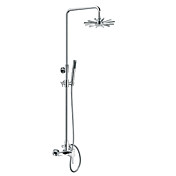 Contemporary Single Handle Sliding Shower Faucet(Chrome Finish)