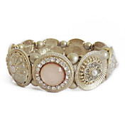 Elegant Alloy With Rhinestone Women's Bracelet