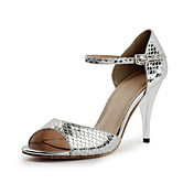 Elegant Women's Leahtherette Ankle Strap Argentine Tango / Ballroom Dance Performance Shoes