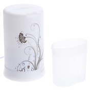 Patrón Elegante Dandelion colores de luz Difusor Aroma Humidificador decoración del hogar (110-240V, Conectores surtidos)