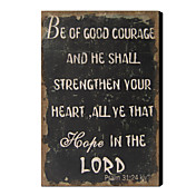 Gedrukt Art Vintage Linen Words & Quotes 1212-0143