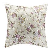 país roxo floral poliéster fronha decorativo