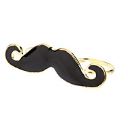 Poco male anelli Moustache doppia