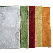Modern Jacquard Mosaic Square Polyester Table Cloth