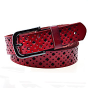 Cut Vintage mulheres Out correia de couro