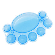 1pcs Finger Nail Plast Nail Fargepaletter (Random Color)