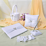 witte vlinder bruiloft collectie (6 stuks set)