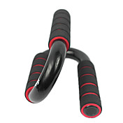 Black Sponge Handle Steel and RBS S-Type Push-Ups Support Frame (1 Pair)