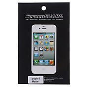 Di protezione Matte Screen Protector con panno di pulizia per iTouch 5