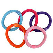 Textile Made Hair Circle(Random Colors)