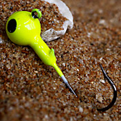 appât métal gabarit leurre de la tête 3.5g de pêche naufrage (20pcs)