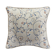 país floral fios tingidos fronha decorativo