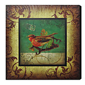Printed Art Vintage Animal Bird 1212-0131