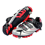Santic Men's Professional Cycling Cleated Shoes with Glass Fiber Reinforced Nylon Sole
