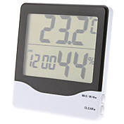 LCD de 4 "montado en la pared cubierta digital termómetro higrómetro (1xAAA)