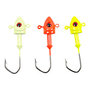 harten Köder Jigkopf 55mm 14g schwimmenden Plastik-Fischen Lure (2pcs/pack)