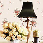 Country Style цветочные PVC Wall Paper 1301-0002