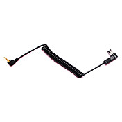 3.5mm-N1 Cordão do obturador para FS350 FS520 F-508 sem fio flash gatilho D800 D700 D4