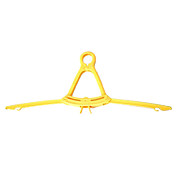 Economical Foldable Clothes Hanger for Travel (Random Color,5-Piece/Set)