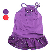 Slim Lady Bubble Pattern Dresses for Dogs (XS-XL,Assorted Color)