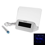 message board blaues Licht digitalen Wecker mit 4 USB-Port-Hub (USB)