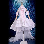 cosplay costume inspiré par chobits chii luxe blanc-parole longueur robe