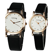 Fashion Couples 'Alloy Quarzwerk Glass Armbanduhren Mehr Farben