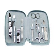 9PCS Stainless Steel Manicure Kits Blue&Black